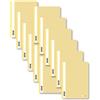 Berlingo Set di 10 cartelline in formato A4, 100 fogli, 180 micron, plastica PP, per ufficio, casa, scuola, università, colore giallo