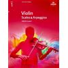 ABRSM Violin Scales & Arpeggios, ABRSM Grade 1: from 2012