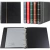 Prophila Collection Prophila Kobra ringbinder for Coins, banknotes, Postcards, First Day Sheets, Black, Size 220 x 230 x 40 mm