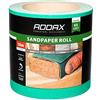 TIMCO 231022 - Rotolo di carta vetrata, grana 60, colore: verde, 115 mm x 10 m