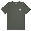 Alpha Industries Maglietta Basic T Small Logo per Uomo Dark Olive