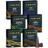 Fumino Incenso Coni Multipack Fuoco & Ghiaccio 6 Scatole 90 Coni Incensi Naturali Masala Agarbatti Fragranza Profumata Incenso Meditazione e Relax, Decorazione Casa e Ambienti - Narghile Melassa