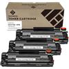 ZOOMTEC Sostituzione per CE278A 78A Cartuccia Toner Nero Compatibile per Stampante HP Laserjet Pro P1606 P1606DN P1600 P1560 P1566 M1536DNF M1536 MFP (3x Nero)