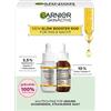 Garnier Vitamina C Glow Booster Serum Duo per giorno e notte, con siero anti-scuro e siero di notte brightening Night contro macchie scure e pelle stanca, formula vegana, SkinActive, 2 x 30 ml