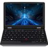 KingnovyPC 7 Inch Mini Pocket Gaming Laptop with Celeron N4000 Processor, Touch Screen 1280 * 800, Ultrabook 12GB LPDDR4 2TB SSD Notebook Chocolate Keyboard, Window 11 Pro, 2.0MP, AC WIFI BT4.2