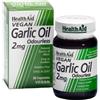 HEALTHAID Garlic oil 2mg - Integratore di aglio inodore per l'apparato cardiovascolare 30 capsule