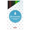 Pracht Creatives Hobby 7050-197 Miscela di piastre di cera per decorazioni, 6 mezze piastre, circa 200 x 50 x 0,5 mm, piastre di cera per modellare e decorare candele