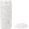 HEKU 30332-01: granulato decorativo bianco, 750 g, in un barattolo richiudibile