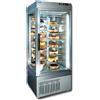 D.L. SERVICE Vetrina refrigerata - Capacità 530 lt - cm 76 x 76 x 191h ARGENTO