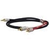 Dynavox 207384 - Cavo audio stereo da maschio a maschio, 1,5 m, colore: Nero