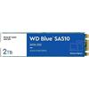 Western Digital WD Blue SA510, 2 TB, M.2 SATA SSD, fino a 560 MB/s, Include Acronis True Image per Western Digital, clonazione e migrazione del disco, backup completo e ripristino rapido, protezione da ransomware