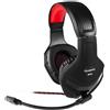 GielleService CUFFIE GAMING MARS MH2 MH2 con microfono pieghevole Archetto regolabile