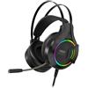 GielleService CUFFIE GAMING COOLSOUND G6 con microfono USB per illuminazione a LED