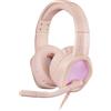 GielleService CUFFIE GAMING MARS PRO 7.1 MHXPRO71 DSP USB con microfono pieghevole Illuminazione a LED rossa