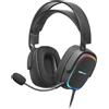 GielleService CUFFIE GAMING MARS MHAX con microfono rimovibile Illuminazione RGB