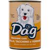 Dag Dog Adult All Breeds Bocconi 415 gr - Pollo e tacchino - Cibo Umido per Cani - 1° ORDINE? scegli lo sconto BZR5 / BZR20 + 200 punti fedeltà