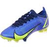 Nike Mercurial Vapor 14 Elite Fg, Firm-Ground Soccer Cleats Unisex-Adulto, Sapphire Volt Blue Void, 39 EU