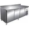 FORCAR Tavolo refrigerato - N.3 porte - cm 202 x 80 x 86/96 h