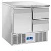 COOL HEAD Saladette refrigerata - N.1 porta - N. 2 cassetti - cm 90 x 70 x 88h