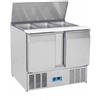 COOL HEAD Saladette refrigerata - N. 2 Porte - cm 104.5 x 70 x 88.3h