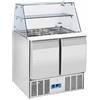COOL HEAD Saladette refrigerata - N. 2 Porte - cm 90 x 70 x 129.5 h