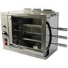 ELANGRILL Multigrill a gas - 2+1 Spade in acciaio - cm 58.7 x 31.5 x 46.5 h
