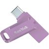 SanDisk Ultra Dual Drive Go USB 64GB unità flash USB USB Type-A / USB Type-C 3.2 Gen 1 (3.1 Gen 1) Lavanda