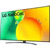 LG NanoCell 86'' Serie NANO76 86NANO766QA 4K Smart TV NOVITÀ 2022"