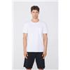 Tezenis T-shirt Con Taschino In Cotone Uomo Bianco