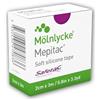 Mölnlycke Mepitac medicazione di fissaggio in silicone morbido 2cm x 3m