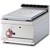 LOTUS Cucina professionale a gas - Tuttapiastra - cm 40 x 70,5 x 28 h