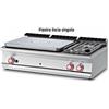 LOTUS Cucina a gas - Tuttapiastra + n. 2 fuochi - cm 80x70,5x28 h
