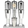 VEMA Frullino professionale frozen da 800 cl x 3 bicchieri in acciaio inox