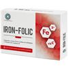 NUTRAGENETECH Iron-Folic 30 Capsule - Integratore di acido folico