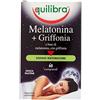 EQUILIBRA Melatonina + Griffonia 60 compresse - Integratore per il sonno e tono dell'umore