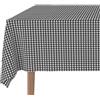 Martina Home Tovaglia confezionata in teflon Petit Vichy, 220 x 140 cm, colore: nero