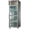 Tecnodom Armadio Frigo Refrigerato Modello AF07PKMBTPV In acciaio inox GN2/1 Monoblocco temperatura negativa una porta in vetro Capacità Lt. 700 Temp.°C. -22 / -18 Dim. cm L.71 P.80 H.203/210