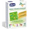 Chicco Cerotti Colorati e Profumati Sticker Antizanzare 12 pezzi