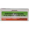 CETIRIZINA PHARMENTIS 7 COMPRESSE RIVESTITE 10MG