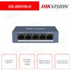 Hikvision DS-3E0105-O - Switch di rete - 5 Porte RJ45 LAN 100M - Plug and Play