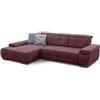 Cavadore - Mistrel corner, molle d'onda, colore: bordeaux, 273 x 77 x 173