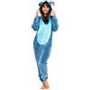 Disney Onesie per Donna Lilo & Stitch Blu XX-Large