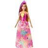 Barbie Principessa Dreamtopia, 30.5 cm, Bionda con Ciocca Viola, 3+ Anni, GJK13