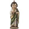 DRW Figura San Giuda Tadeo per bambini in resina dipinta a mano 4x4x13 cm