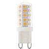 EGLO LED G9 base a perno dimmerabile, lampadina plug-in 3 Watt (equivalente a 30 Watt), 320 Lumen, lampada a pannocchia bianco caldo, 3000k, Ø 1,6 cm