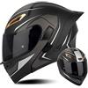 Casco Modulare Moto Bluetooth Integrato, Casco Moto Integrale Con Slot Per  Auricolare Bluetooth, Risposta Automatica Caschi Moto Da Cross,  Omologazione DOT/ECE Per Uomo/Donna : : Auto e Moto