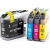 4 Cartucce Brother LC-227XL Multipack Nero + Colore compatibile