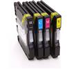 4 Cartucce Ricoh GC41-SERIE Multipack Nero + Colore compatibile