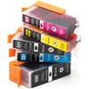 5 Cartucce Canon 2934B010 Multipack Nero + Colore compatibile