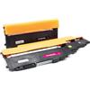 4 Toner Hp 117A-SERIE Multipack Nero + Colore compatibile